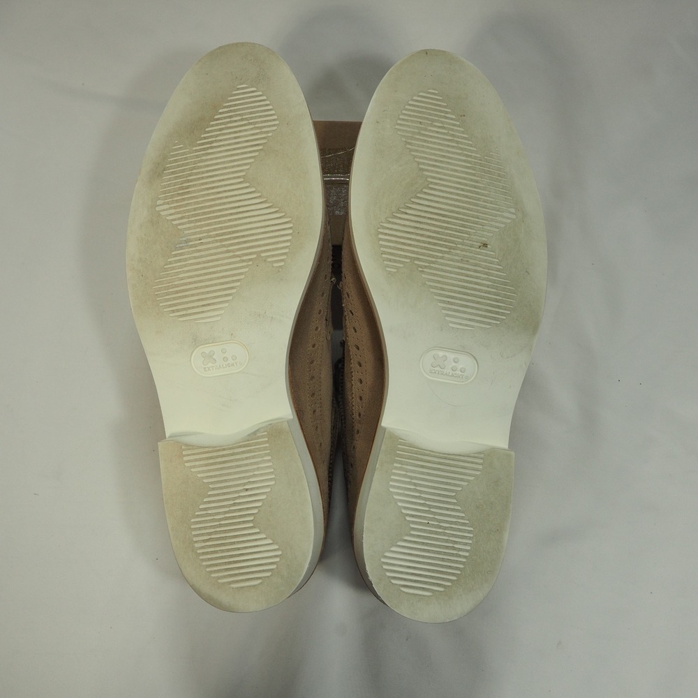Allen Edmonds William Shoes Mens 11.5 Tan Suede Longwing Derby Wingtip Oxford - Picture 9 of 11